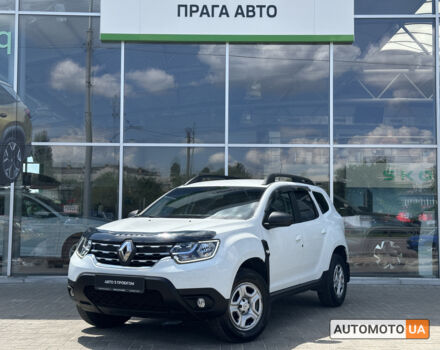 Белый Рено Дастер, объемом двигателя 1.6 л и пробегом 85 тыс. км за 14700 $, фото 1 на Automoto.ua