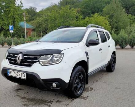 Белый Рено Дастер, объемом двигателя 1.46 л и пробегом 288 тыс. км за 11200 $, фото 1 на Automoto.ua