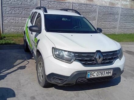 Рено Дастер 2018 в Львове на Automoto.ua Белый Рено Дастер, объемом двигателя 1.5 л и пробегом 299 тыс. км за 4848 $, фото 1 на Automoto.ua