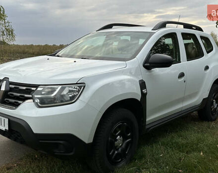 Белый Рено Дастер, объемом двигателя 1.6 л и пробегом 147 тыс. км за 12400 $, фото 1 на Automoto.ua