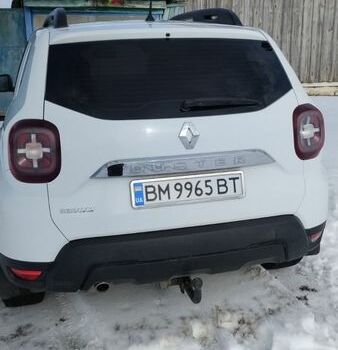 Белый Рено Дастер, объемом двигателя 1.6 л и пробегом 134 тыс. км за 13750 $, фото 1 на Automoto.ua