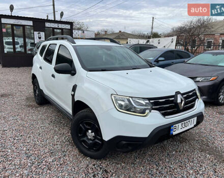 Белый Рено Дастер, объемом двигателя 1.6 л и пробегом 147 тыс. км за 13950 $, фото 1 на Automoto.ua
