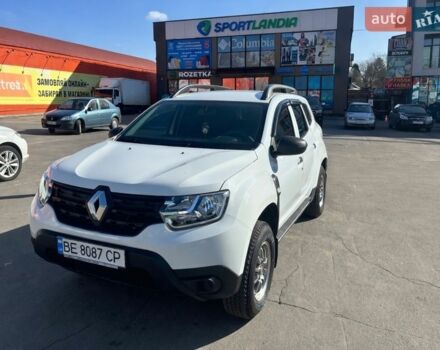 Белый Рено Дастер, объемом двигателя 1.6 л и пробегом 178 тыс. км за 12500 $, фото 1 на Automoto.ua