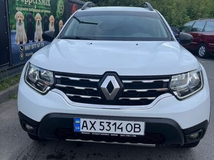 Белый Рено Дастер, объемом двигателя 1.5 л и пробегом 174 тыс. км за 12400 $, фото 1 на Automoto.ua