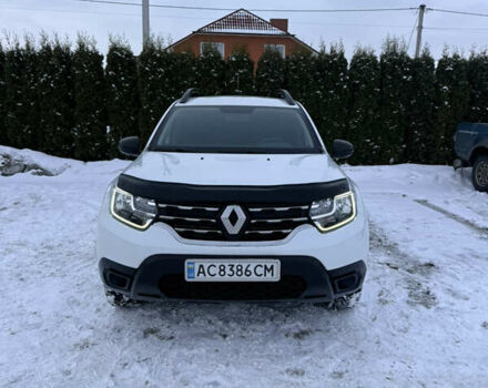 Белый Рено Дастер, объемом двигателя 1.46 л и пробегом 288 тыс. км за 13000 $, фото 1 на Automoto.ua
