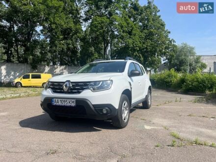 Белый Рено Дастер, объемом двигателя 1.46 л и пробегом 114 тыс. км за 15000 $, фото 1 на Automoto.ua