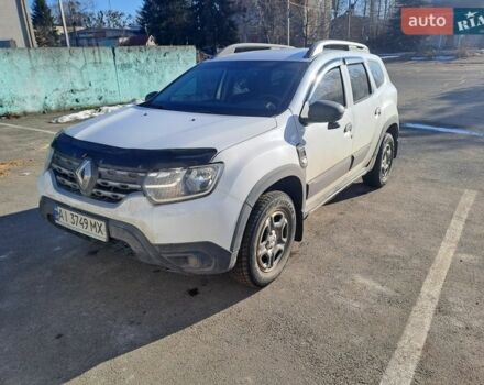 Белый Рено Дастер, объемом двигателя 1.46 л и пробегом 138 тыс. км за 14000 $, фото 1 на Automoto.ua