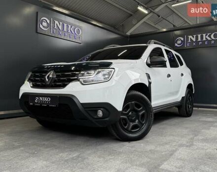 Белый Рено Дастер, объемом двигателя 1.6 л и пробегом 231 тыс. км за 12500 $, фото 1 на Automoto.ua