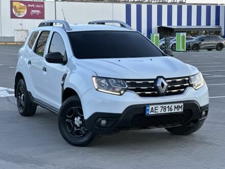 Белый Рено Дастер, объемом двигателя 1.5 л и пробегом 130 тыс. км за 9800 $, фото 1 на Automoto.ua