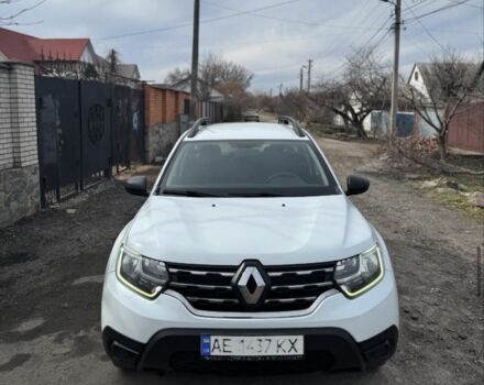 Белый Рено Дастер, объемом двигателя 1.5 л и пробегом 217 тыс. км за 8200 $, фото 1 на Automoto.ua