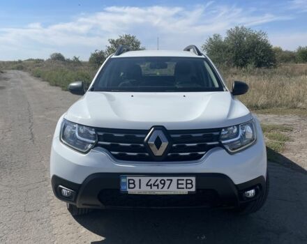 Белый Рено Дастер, объемом двигателя 1.5 л и пробегом 81 тыс. км за 13800 $, фото 1 на Automoto.ua