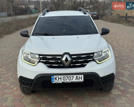 Белый Рено Дастер, объемом двигателя 1.46 л и пробегом 59 тыс. км за 16500 $, фото 1 на Automoto.ua