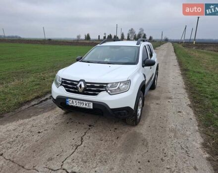 Белый Рено Дастер, объемом двигателя 1.5 л и пробегом 215 тыс. км за 14500 $, фото 1 на Automoto.ua