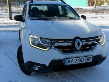 Белый Рено Дастер, объемом двигателя 1.5 л и пробегом 112 тыс. км за 15800 $, фото 1 на Automoto.ua
