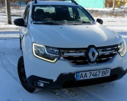 Белый Рено Дастер, объемом двигателя 1.5 л и пробегом 112 тыс. км за 15800 $, фото 1 на Automoto.ua