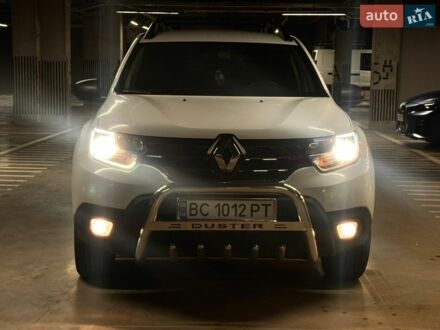 Белый Рено Дастер, объемом двигателя 1.6 л и пробегом 75 тыс. км за 14400 $, фото 1 на Automoto.ua