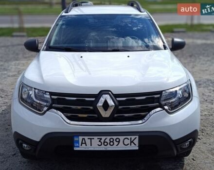 Белый Рено Дастер, объемом двигателя 1.6 л и пробегом 64 тыс. км за 15200 $, фото 1 на Automoto.ua