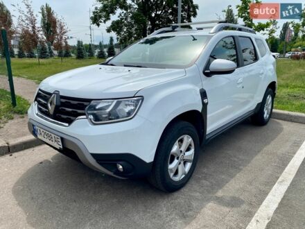 Белый Рено Дастер, объемом двигателя 1.5 л и пробегом 140 тыс. км за 15500 $, фото 1 на Automoto.ua