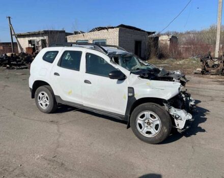 Белый Рено Дастер, объемом двигателя 1.6 л и пробегом 80 тыс. км за 4600 $, фото 1 на Automoto.ua