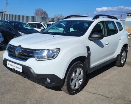 Белый Рено Дастер, объемом двигателя 1.6 л и пробегом 104 тыс. км за 14300 $, фото 1 на Automoto.ua