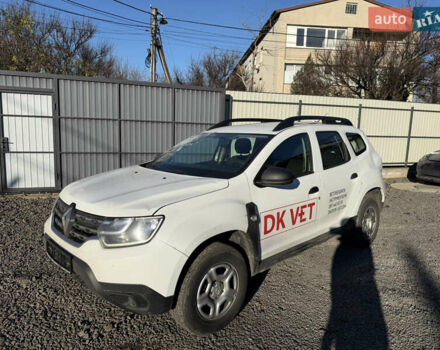 Белый Рено Дастер, объемом двигателя 1.46 л и пробегом 180 тыс. км за 7800 $, фото 1 на Automoto.ua