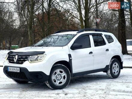 Белый Рено Дастер, объемом двигателя 1.46 л и пробегом 53 тыс. км за 14900 $, фото 1 на Automoto.ua