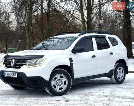 Білий Рено Дастер, об'ємом двигуна 1.46 л та пробігом 53 тис. км за 14900 $, фото 1 на Automoto.ua