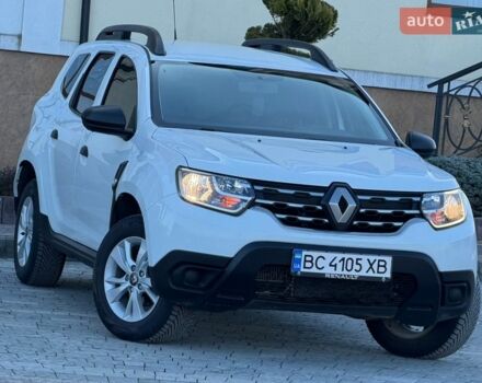 Белый Рено Дастер, объемом двигателя 1.46 л и пробегом 176 тыс. км за 12950 $, фото 1 на Automoto.ua