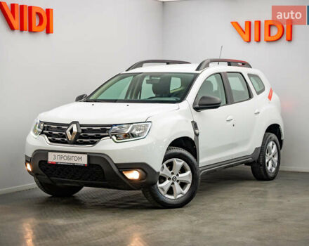 Белый Рено Дастер, объемом двигателя 1.6 л и пробегом 92 тыс. км за 15411 $, фото 1 на Automoto.ua