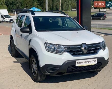 Белый Рено Дастер, объемом двигателя 1.5 л и пробегом 96 тыс. км за 14081 $, фото 1 на Automoto.ua