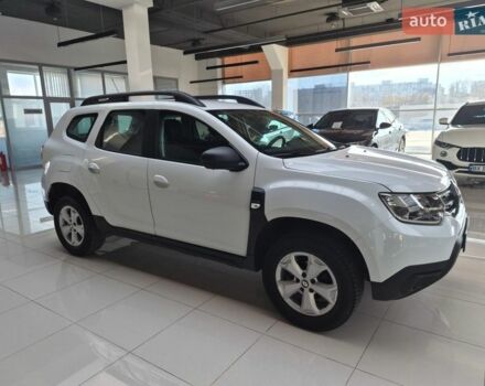 Белый Рено Дастер, объемом двигателя 1.6 л и пробегом 125 тыс. км за 13719 $, фото 1 на Automoto.ua