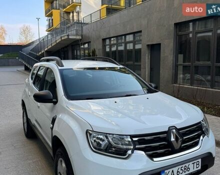 Белый Рено Дастер, объемом двигателя 1.6 л и пробегом 53 тыс. км за 14850 $, фото 1 на Automoto.ua
