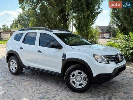 Белый Рено Дастер, объемом двигателя 1.46 л и пробегом 78 тыс. км за 13250 $, фото 1 на Automoto.ua