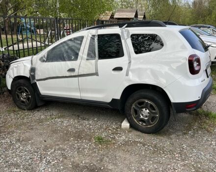 Белый Рено Дастер, объемом двигателя 1.6 л и пробегом 96 тыс. км за 3500 $, фото 1 на Automoto.ua