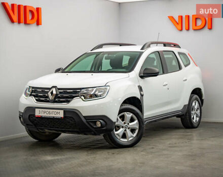 Белый Рено Дастер, объемом двигателя 1.6 л и пробегом 111 тыс. км за 14947 $, фото 1 на Automoto.ua