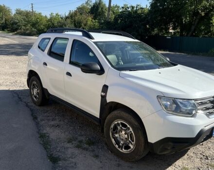 Белый Рено Дастер, объемом двигателя 1.5 л и пробегом 70 тыс. км за 1300 $, фото 1 на Automoto.ua