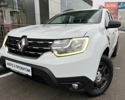 Белый Рено Дастер, объемом двигателя 1.46 л и пробегом 156 тыс. км за 16496 $, фото 1 на Automoto.ua
