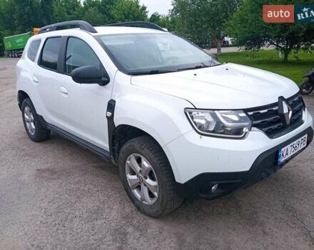 Белый Рено Дастер, объемом двигателя 1.6 л и пробегом 133 тыс. км за 9999 $, фото 1 на Automoto.ua