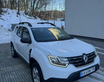 Белый Рено Дастер, объемом двигателя 1.6 л и пробегом 51 тыс. км за 16500 $, фото 1 на Automoto.ua