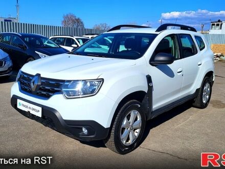 Белый Рено Дастер, объемом двигателя 1.6 л и пробегом 104 тыс. км за 14300 $, фото 1 на Automoto.ua