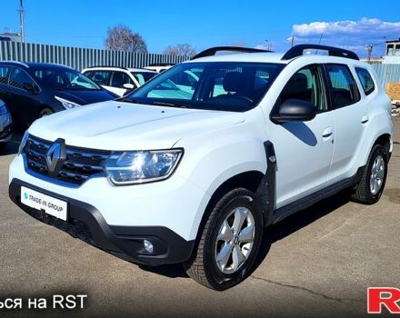 Белый Рено Дастер, объемом двигателя 1.6 л и пробегом 104 тыс. км за 14300 $, фото 1 на Automoto.ua