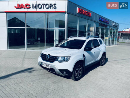 Белый Рено Дастер, объемом двигателя 1.6 л и пробегом 125 тыс. км за 15500 $, фото 1 на Automoto.ua