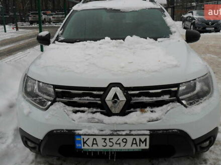 Белый Рено Дастер, объемом двигателя 1.46 л и пробегом 82 тыс. км за 17500 $, фото 1 на Automoto.ua