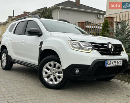 Белый Рено Дастер, объемом двигателя 1.46 л и пробегом 92 тыс. км за 16900 $, фото 1 на Automoto.ua