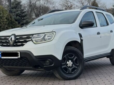 Белый Рено Дастер, объемом двигателя 1.5 л и пробегом 222 тыс. км за 15500 $, фото 1 на Automoto.ua