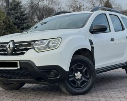 Белый Рено Дастер, объемом двигателя 1.5 л и пробегом 222 тыс. км за 15500 $, фото 1 на Automoto.ua