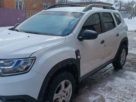 Белый Рено Дастер, объемом двигателя 1.5 л и пробегом 81 тыс. км за 16700 $, фото 1 на Automoto.ua
