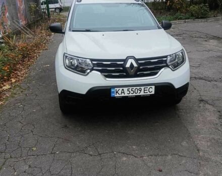 Белый Рено Дастер, объемом двигателя 1.6 л и пробегом 48 тыс. км за 19100 $, фото 1 на Automoto.ua