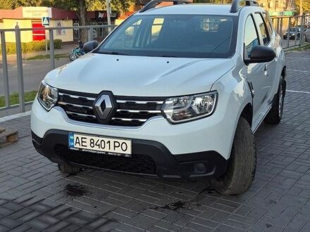 Белый Рено Дастер, объемом двигателя 1.6 л и пробегом 43 тыс. км за 18500 $, фото 1 на Automoto.ua