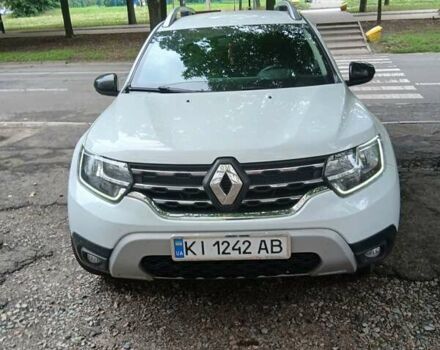 Белый Рено Дастер, объемом двигателя 1.46 л и пробегом 80 тыс. км за 17000 $, фото 1 на Automoto.ua